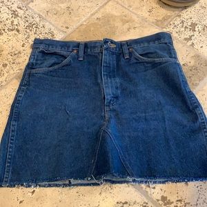Wrangler denim skirt